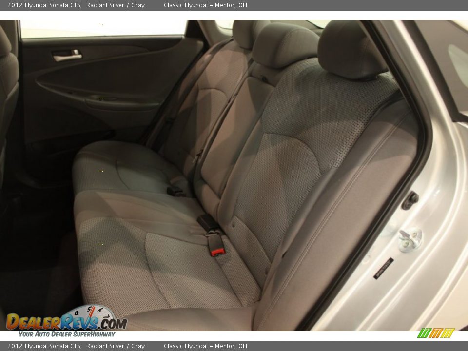 2012 Hyundai Sonata GLS Radiant Silver / Gray Photo #12