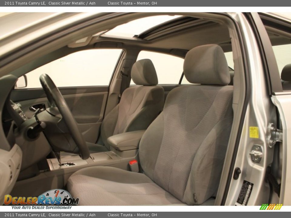 2011 Toyota Camry LE Classic Silver Metallic / Ash Photo #5