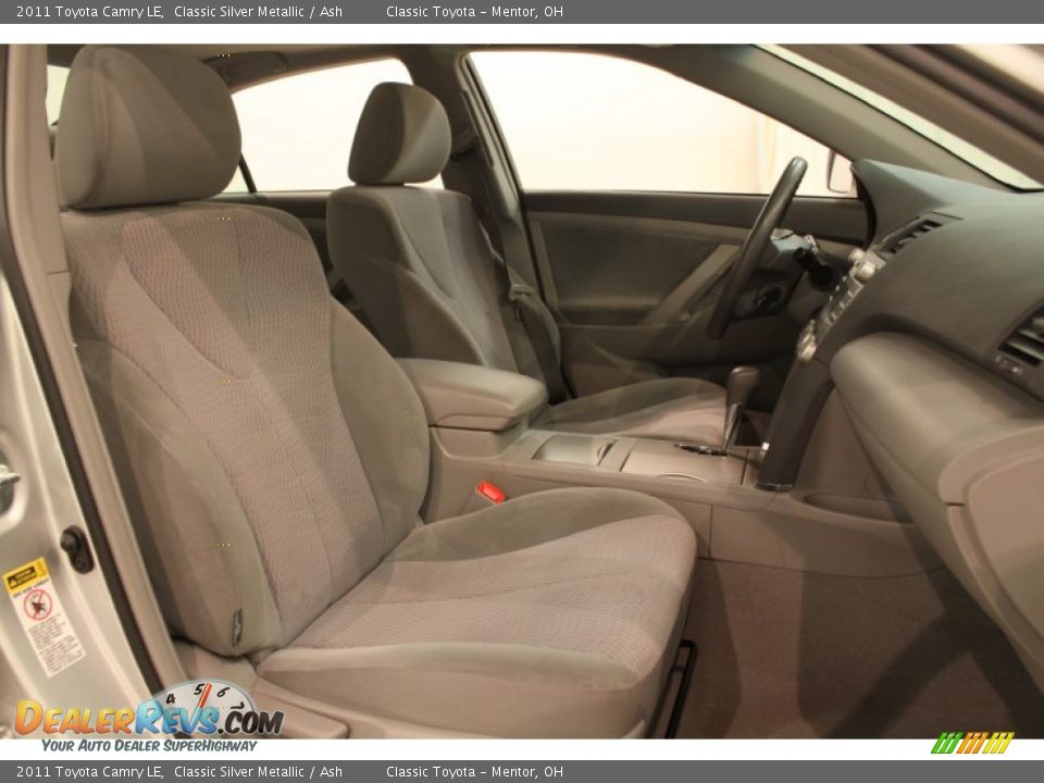 2011 Toyota Camry LE Classic Silver Metallic / Ash Photo #12