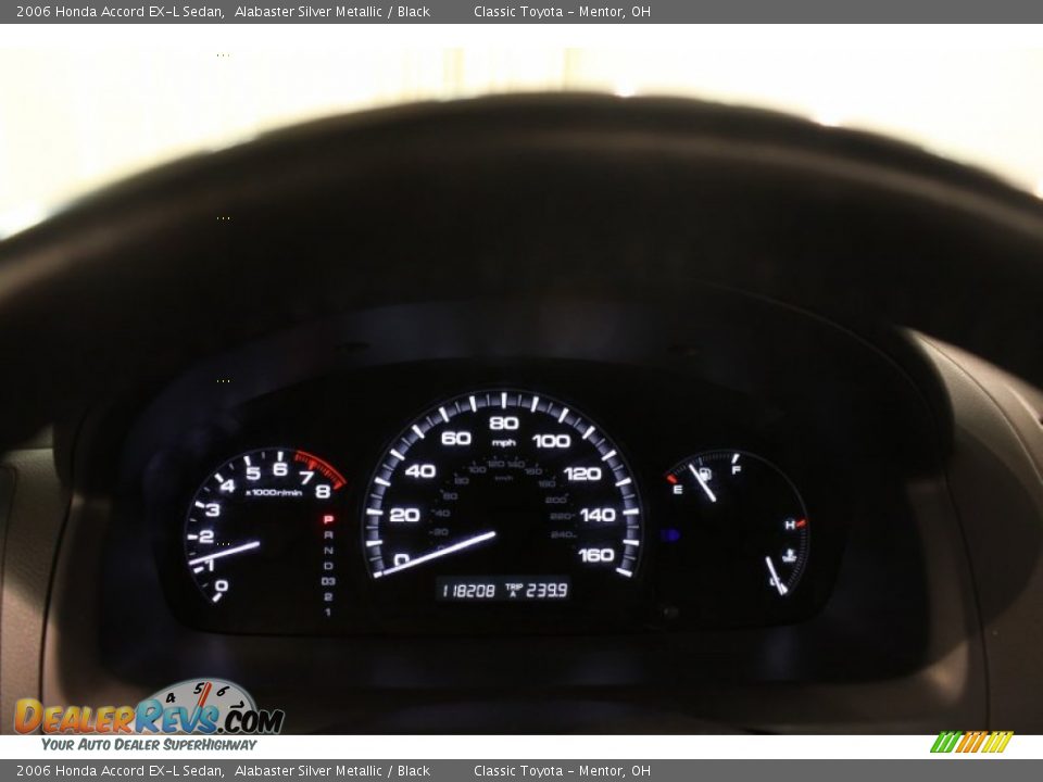 2006 Honda Accord EX-L Sedan Gauges Photo #7