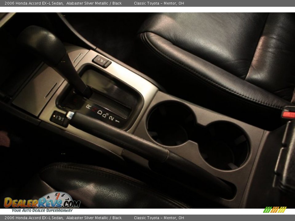 2006 Honda Accord EX-L Sedan Alabaster Silver Metallic / Black Photo #9