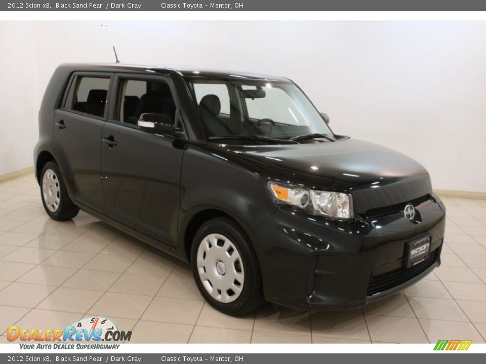 2012 Scion xB Black Sand Pearl / Dark Gray Photo #1