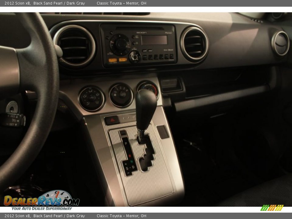 2012 Scion xB Black Sand Pearl / Dark Gray Photo #9