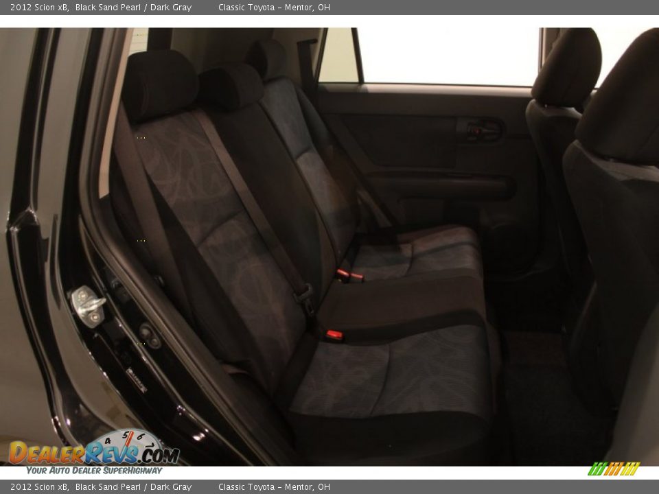 2012 Scion xB Black Sand Pearl / Dark Gray Photo #12