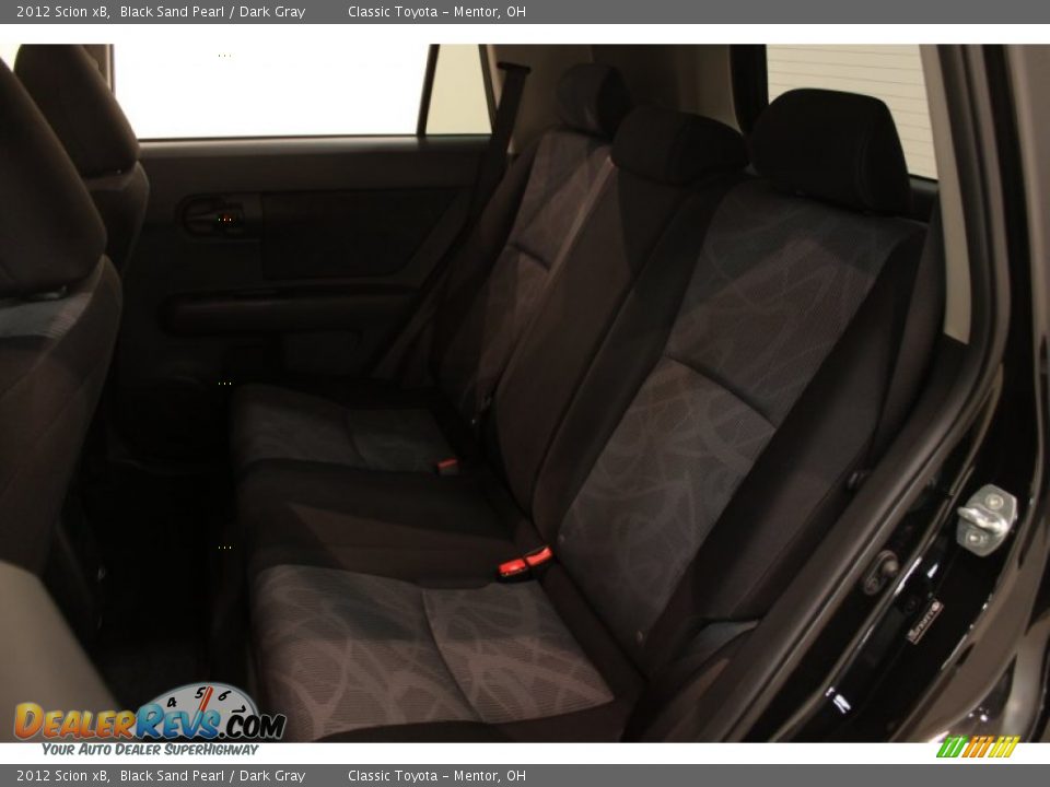 2012 Scion xB Black Sand Pearl / Dark Gray Photo #13