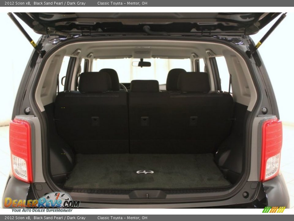2012 Scion xB Black Sand Pearl / Dark Gray Photo #14