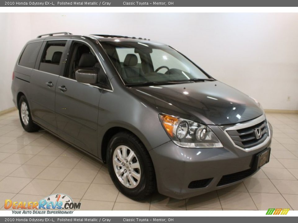 2010 Honda Odyssey EX-L Polished Metal Metallic / Gray Photo #1