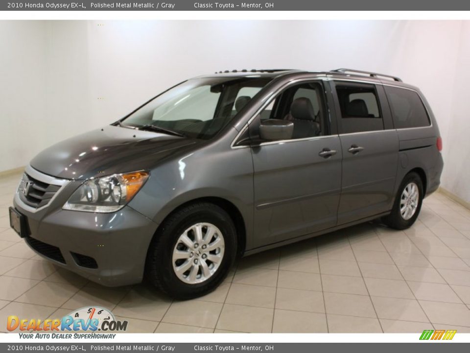 Front 3/4 View of 2010 Honda Odyssey EX-L Photo #3