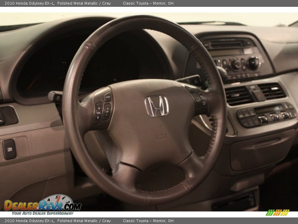 2010 Honda Odyssey EX-L Steering Wheel Photo #7