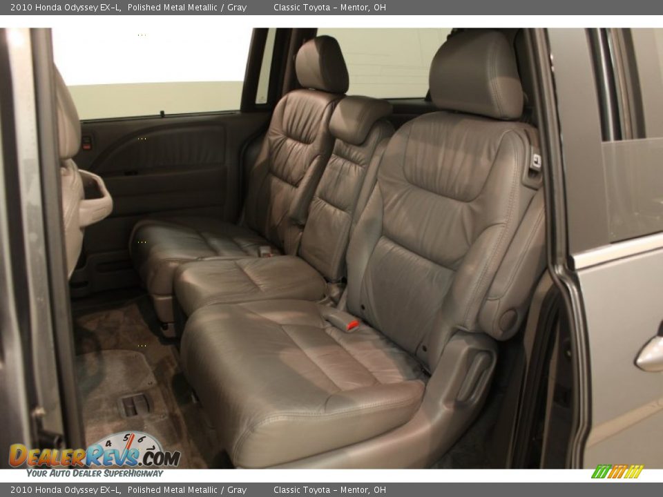 2010 Honda Odyssey EX-L Polished Metal Metallic / Gray Photo #15