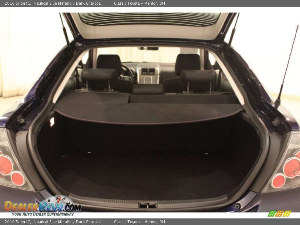 2010 Scion tC Nautical Blue Metallic / Dark Charcoal Photo #13
