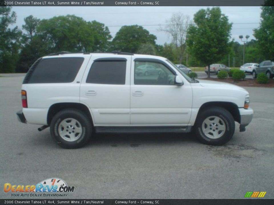 2006 Chevrolet Tahoe LT 4x4 Summit White / Tan/Neutral Photo #4