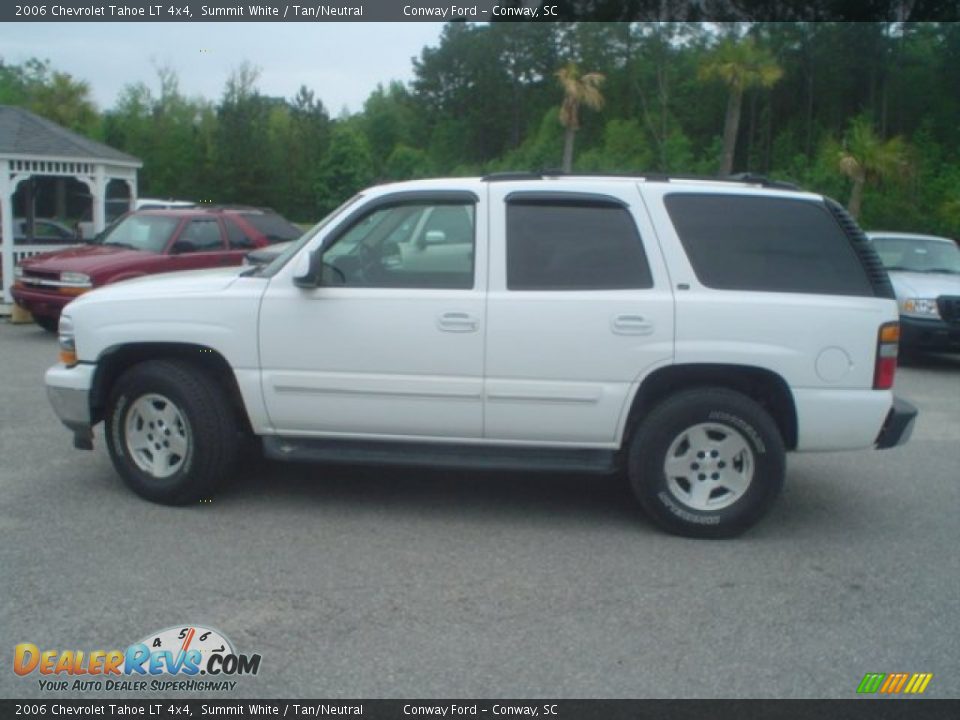 2006 Chevrolet Tahoe LT 4x4 Summit White / Tan/Neutral Photo #10