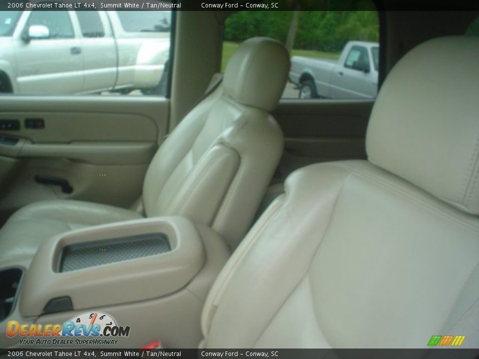 2006 Chevrolet Tahoe LT 4x4 Summit White / Tan/Neutral Photo #15