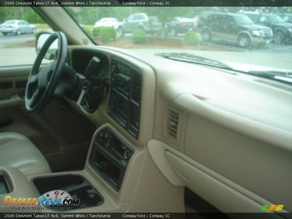 2006 Chevrolet Tahoe LT 4x4 Summit White / Tan/Neutral Photo #21