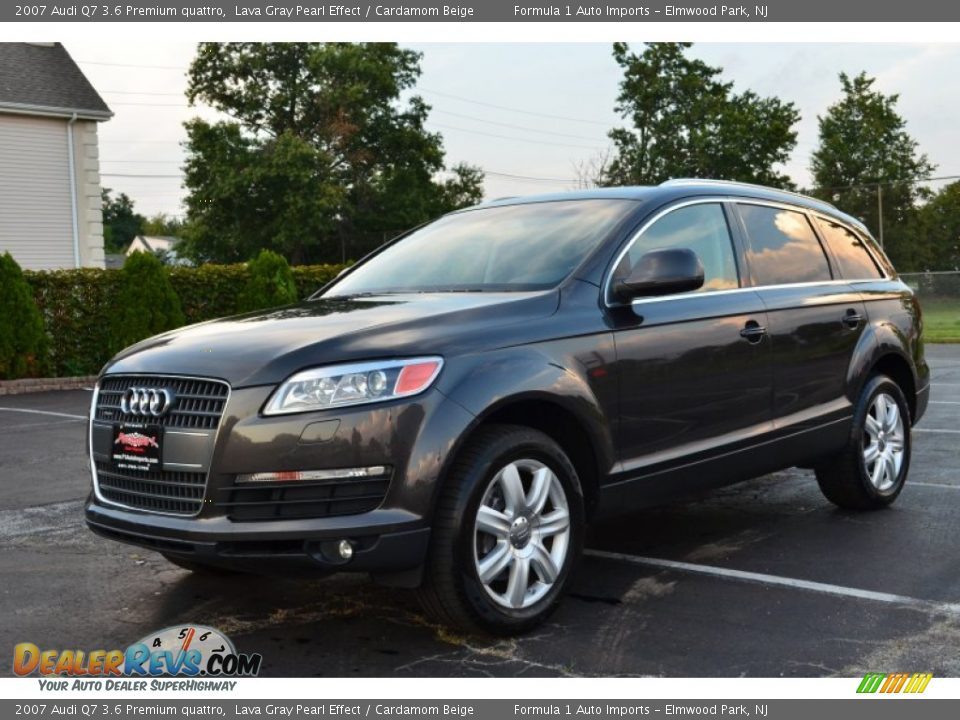 2007 Audi Q7 3.6 Premium quattro Lava Gray Pearl Effect / Cardamom Beige Photo #1