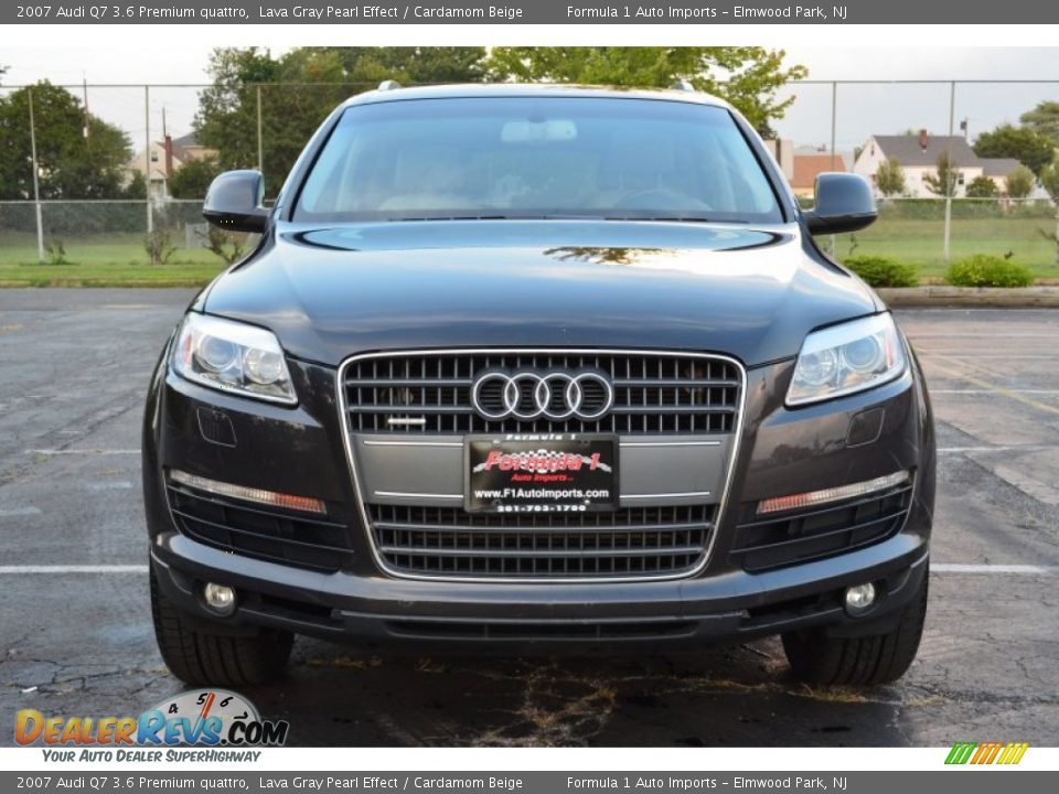 2007 Audi Q7 3.6 Premium quattro Lava Gray Pearl Effect / Cardamom Beige Photo #3
