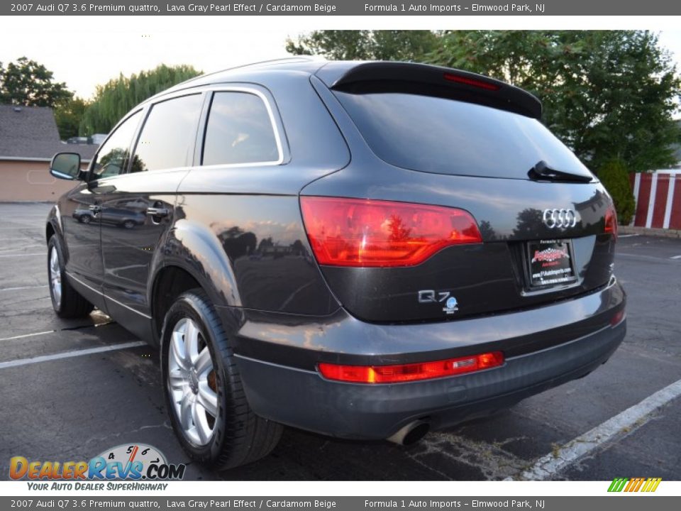 2007 Audi Q7 3.6 Premium quattro Lava Gray Pearl Effect / Cardamom Beige Photo #5