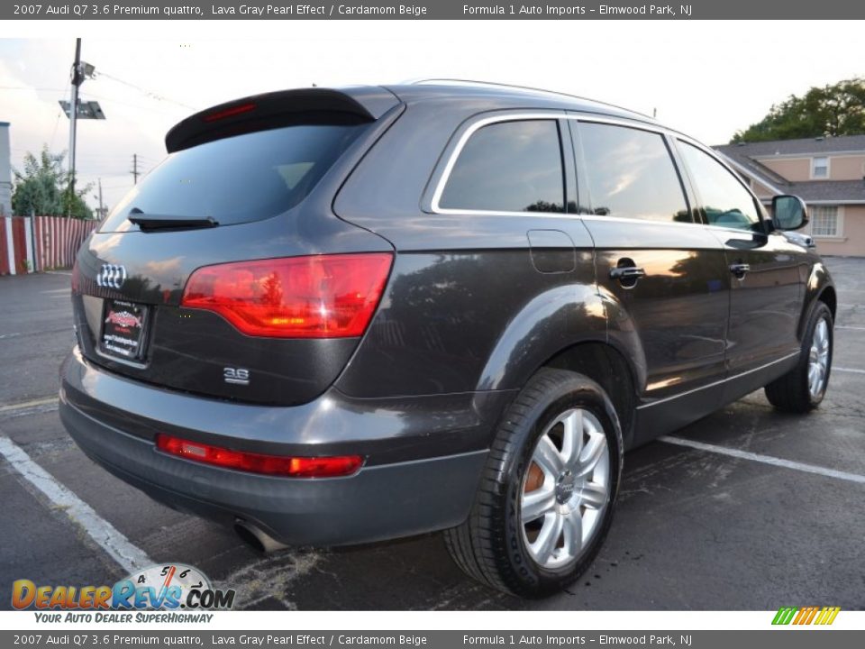2007 Audi Q7 3.6 Premium quattro Lava Gray Pearl Effect / Cardamom Beige Photo #7