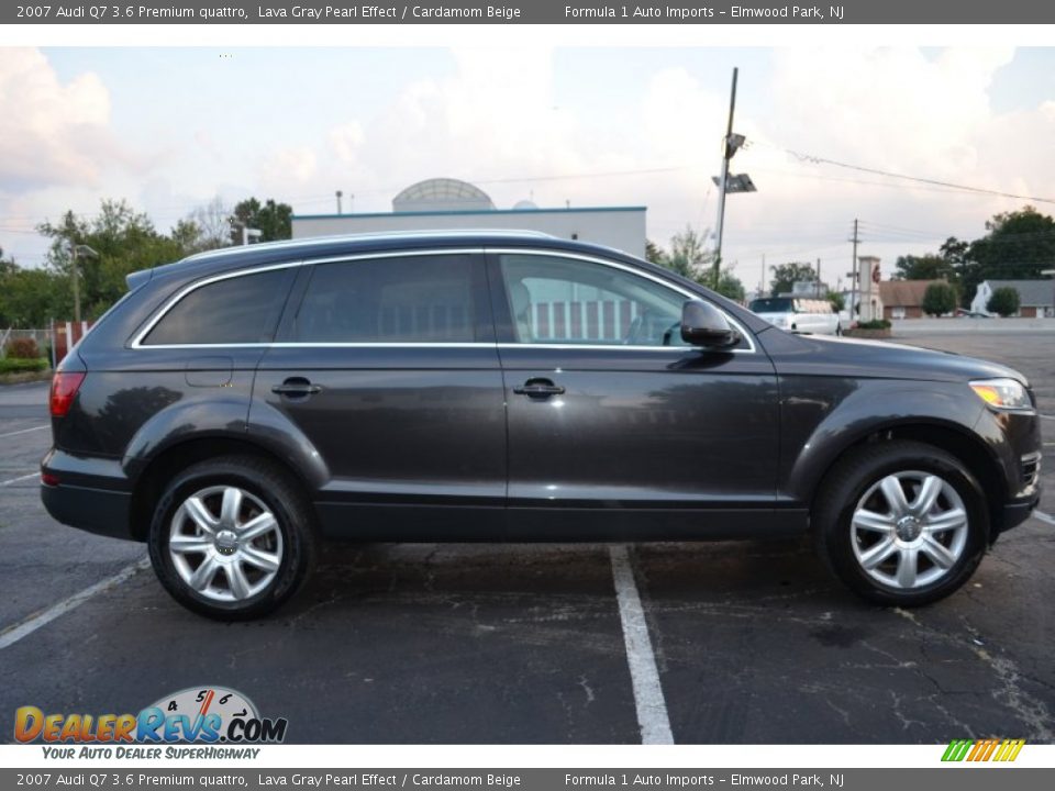 2007 Audi Q7 3.6 Premium quattro Lava Gray Pearl Effect / Cardamom Beige Photo #8