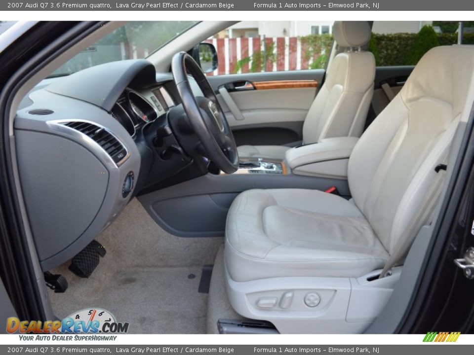 Cardamom Beige Interior - 2007 Audi Q7 3.6 Premium quattro Photo #10
