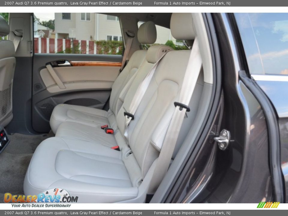 2007 Audi Q7 3.6 Premium quattro Lava Gray Pearl Effect / Cardamom Beige Photo #11