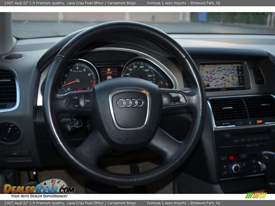 2007 Audi Q7 3.6 Premium quattro Lava Gray Pearl Effect / Cardamom Beige Photo #14