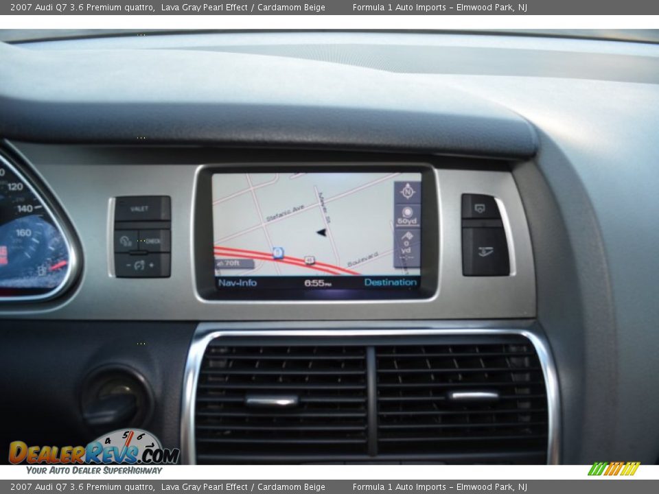 2007 Audi Q7 3.6 Premium quattro Lava Gray Pearl Effect / Cardamom Beige Photo #15