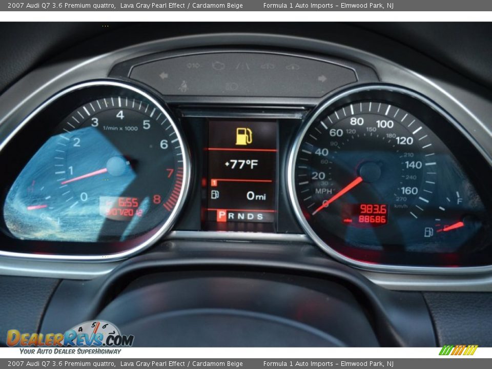 2007 Audi Q7 3.6 Premium quattro Gauges Photo #17