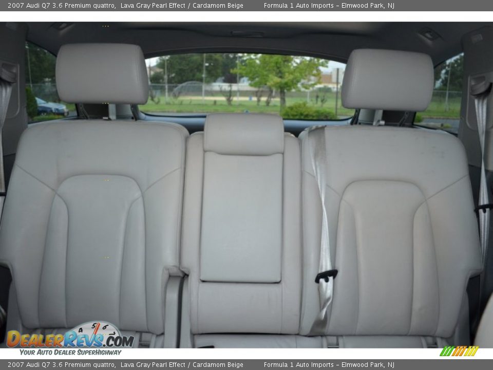 2007 Audi Q7 3.6 Premium quattro Lava Gray Pearl Effect / Cardamom Beige Photo #19