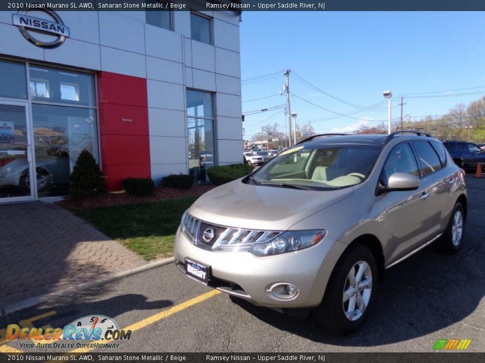 2010 Nissan Murano SL AWD Saharan Stone Metallic / Beige Photo #1