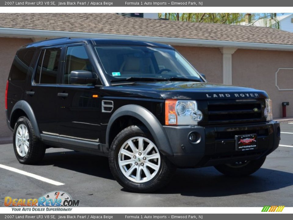 2007 Land Rover LR3 V8 SE Java Black Pearl / Alpaca Beige Photo #1