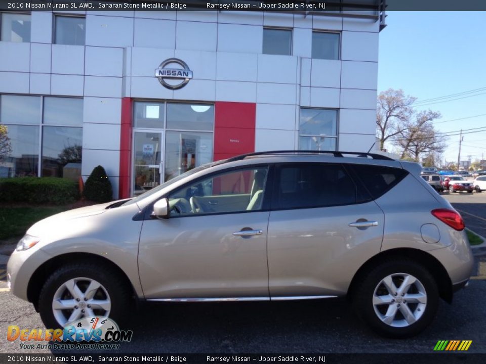 2010 Nissan Murano SL AWD Saharan Stone Metallic / Beige Photo #2