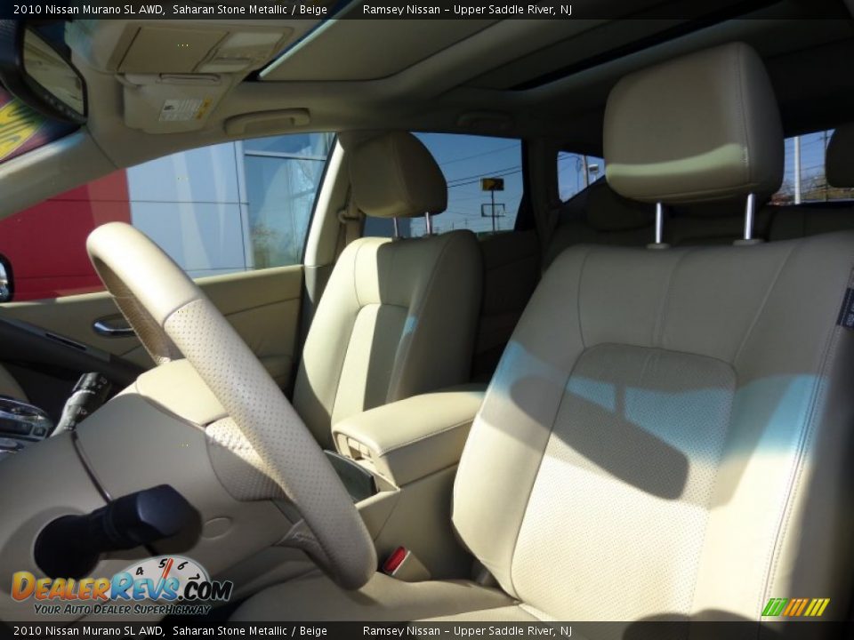 2010 Nissan Murano SL AWD Saharan Stone Metallic / Beige Photo #8