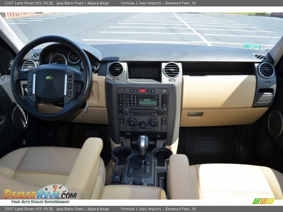 2007 Land Rover LR3 V8 SE Java Black Pearl / Alpaca Beige Photo #9