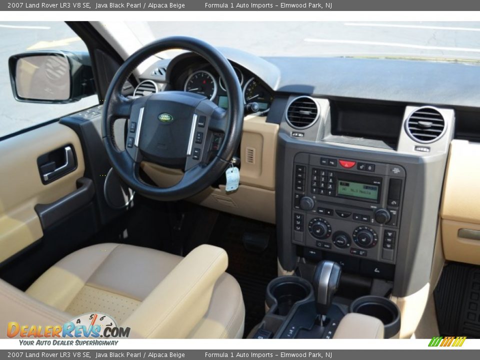 2007 Land Rover LR3 V8 SE Java Black Pearl / Alpaca Beige Photo #10