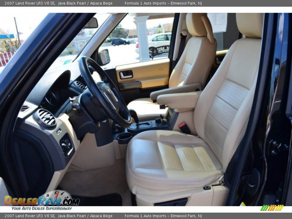2007 Land Rover LR3 V8 SE Java Black Pearl / Alpaca Beige Photo #11