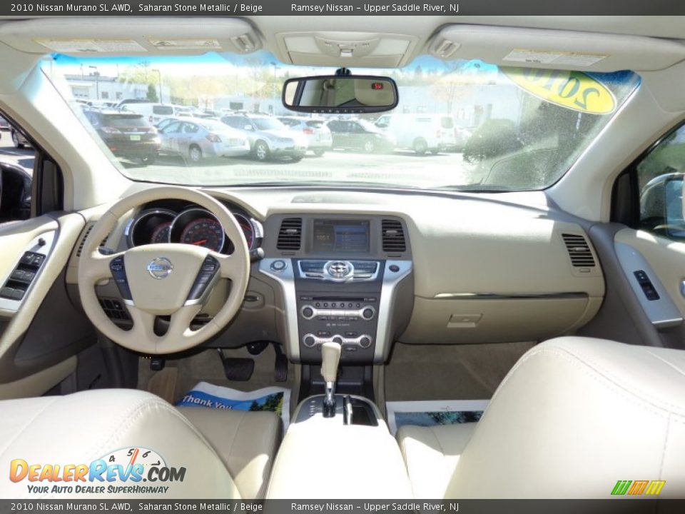 2010 Nissan Murano SL AWD Saharan Stone Metallic / Beige Photo #12