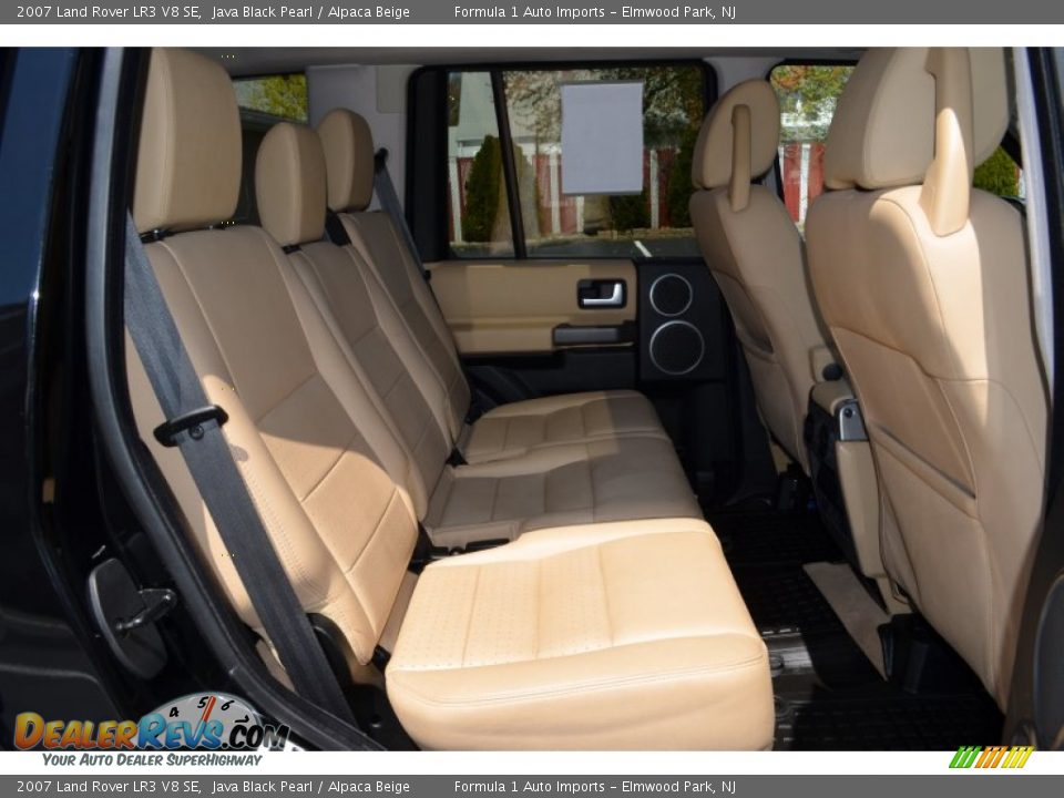 2007 Land Rover LR3 V8 SE Java Black Pearl / Alpaca Beige Photo #13