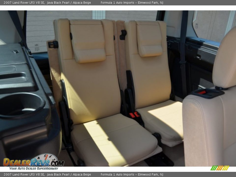 2007 Land Rover LR3 V8 SE Java Black Pearl / Alpaca Beige Photo #15