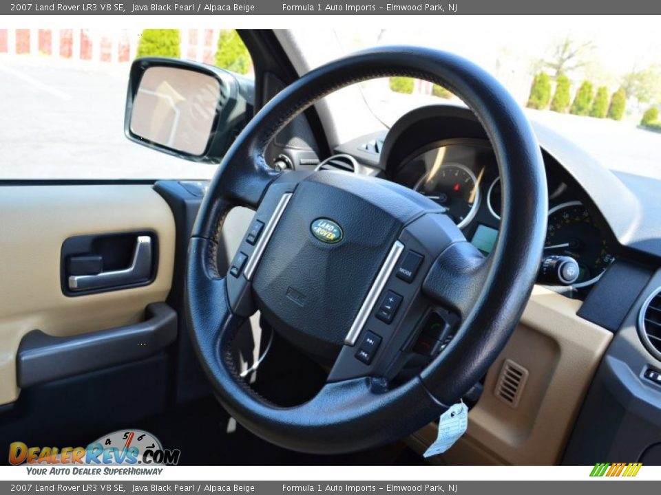 2007 Land Rover LR3 V8 SE Java Black Pearl / Alpaca Beige Photo #19