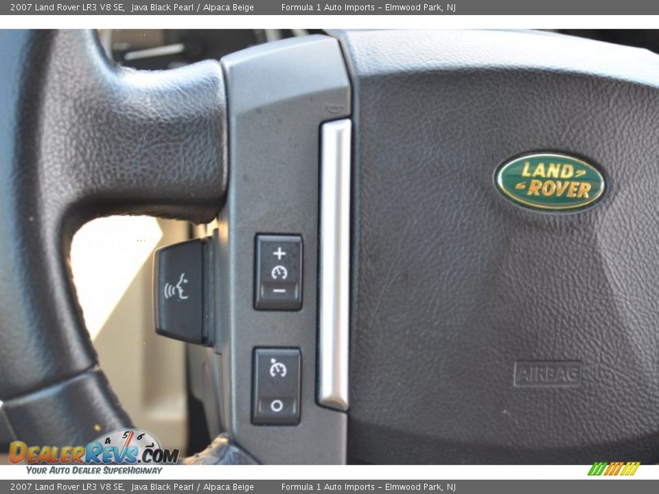 2007 Land Rover LR3 V8 SE Java Black Pearl / Alpaca Beige Photo #21