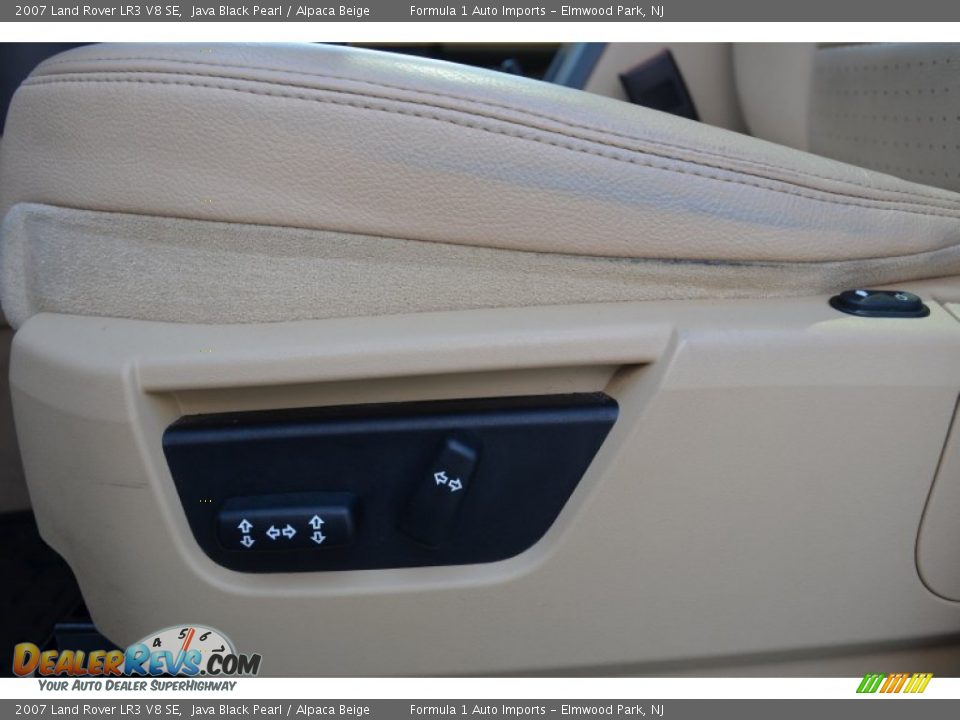2007 Land Rover LR3 V8 SE Java Black Pearl / Alpaca Beige Photo #22