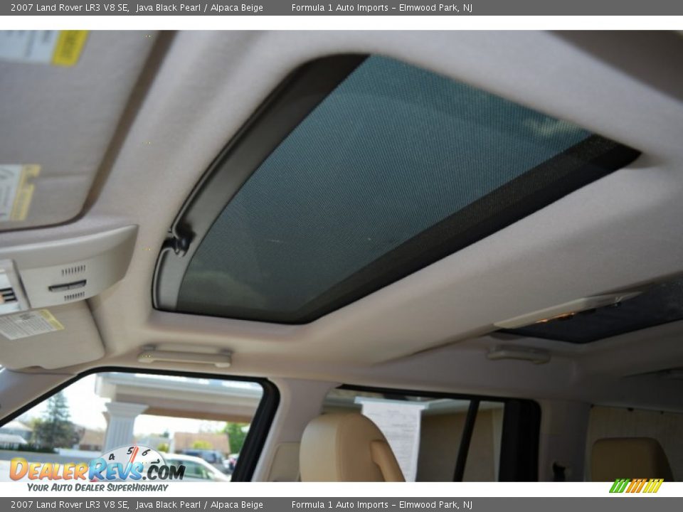 2007 Land Rover LR3 V8 SE Java Black Pearl / Alpaca Beige Photo #23