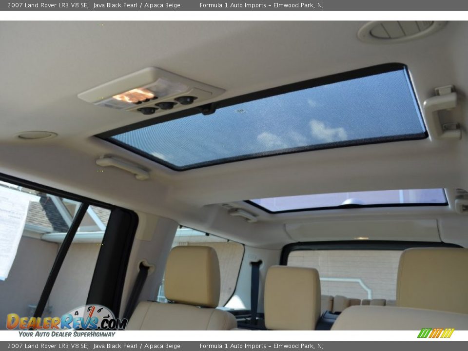 2007 Land Rover LR3 V8 SE Java Black Pearl / Alpaca Beige Photo #24