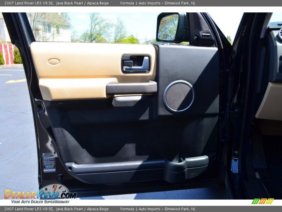 2007 Land Rover LR3 V8 SE Java Black Pearl / Alpaca Beige Photo #25
