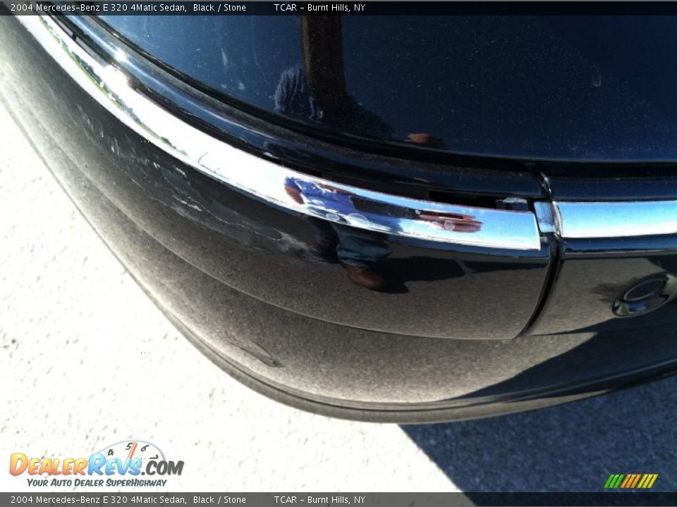 2004 Mercedes-Benz E 320 4Matic Sedan Black / Stone Photo #7