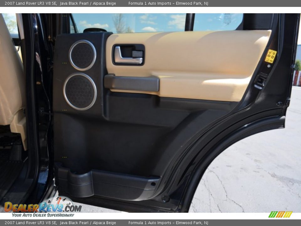 2007 Land Rover LR3 V8 SE Java Black Pearl / Alpaca Beige Photo #27
