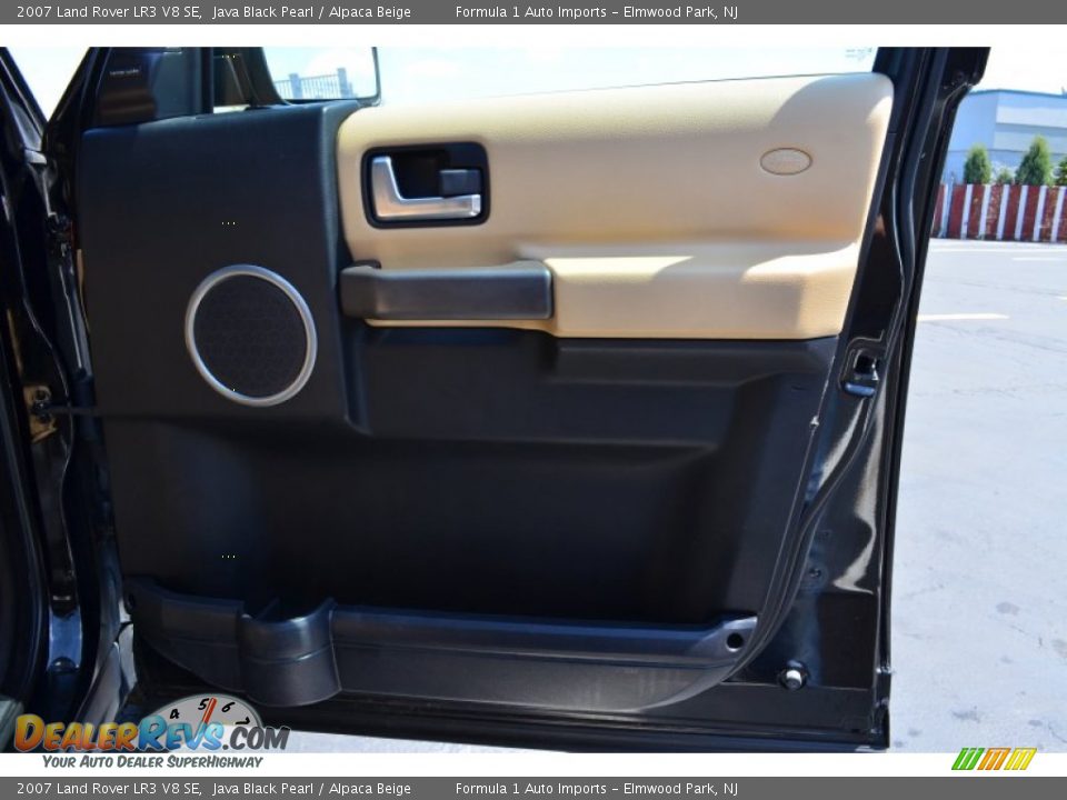 2007 Land Rover LR3 V8 SE Java Black Pearl / Alpaca Beige Photo #28