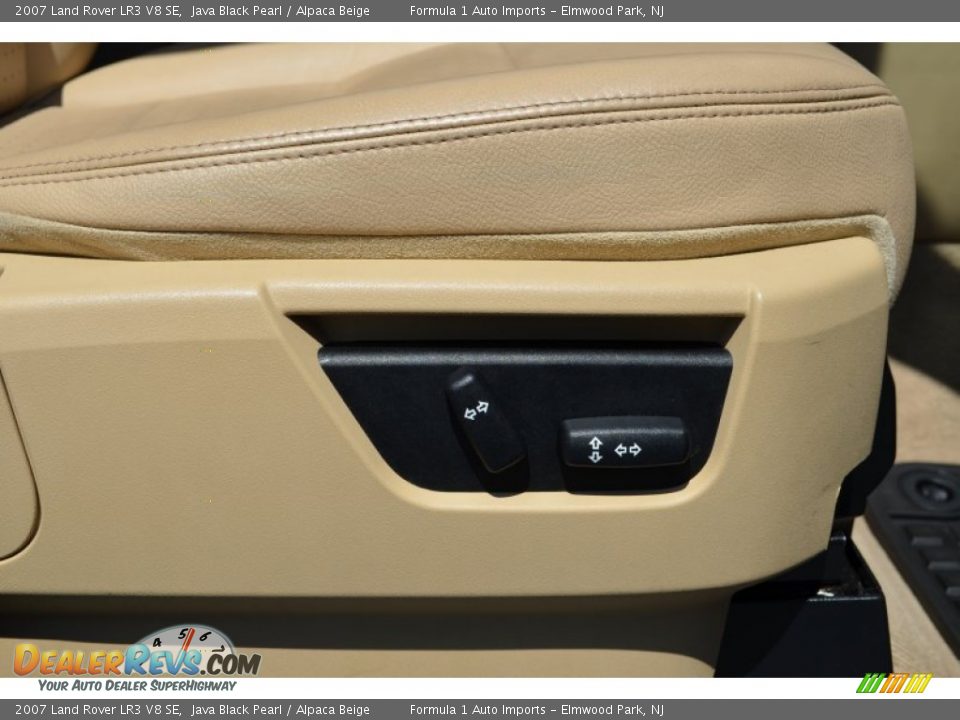 2007 Land Rover LR3 V8 SE Java Black Pearl / Alpaca Beige Photo #29